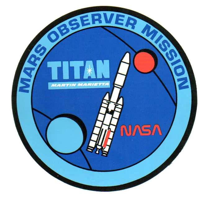 Mars Observer mission patch