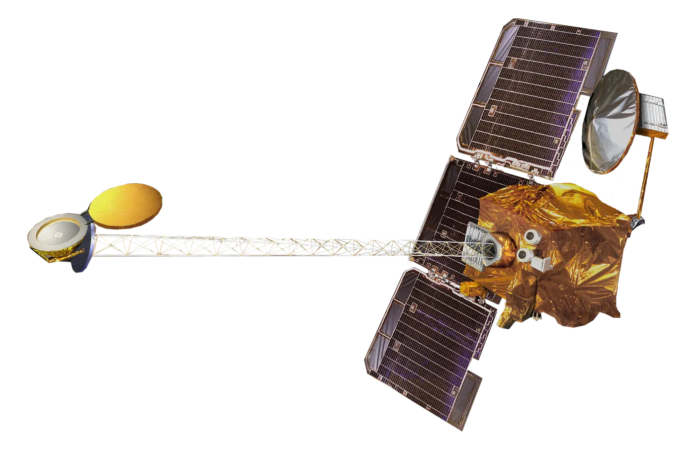 Mars Odyssey spacecraft model