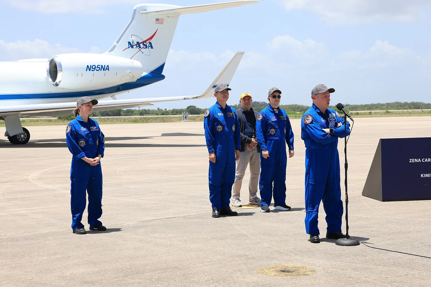 CCP SpaceX Crew 11 Arrival at KSC