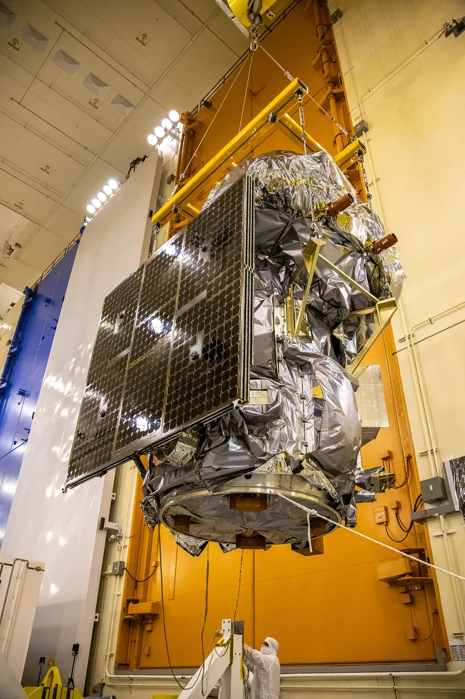 Landsat 9 on July 12th, 2021 at Vandenberg Space Force Base, California