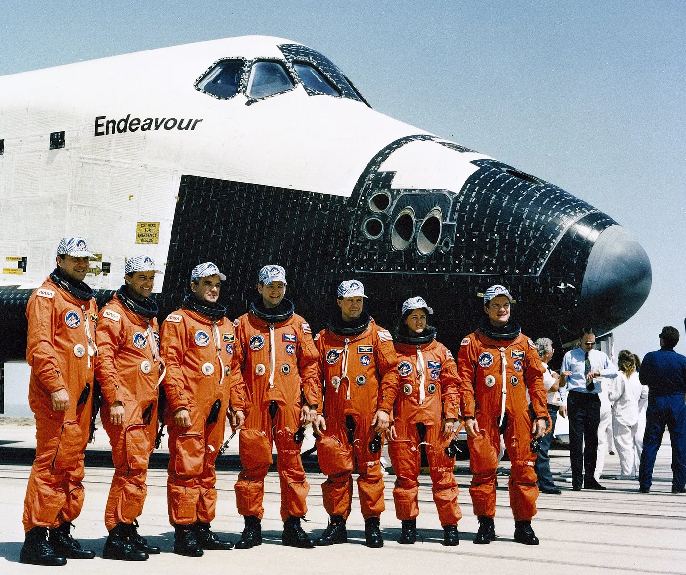 STS 49 crew