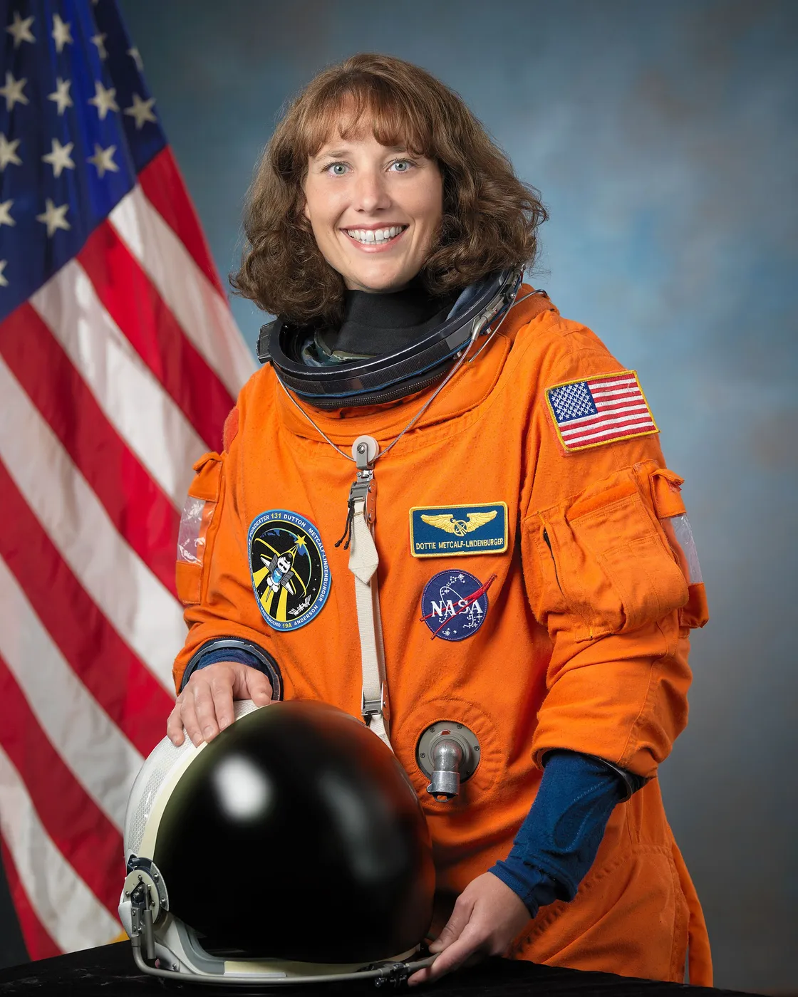 NASA astronaut Dorothy M. Metcalf-Lindenburger, mission specialist