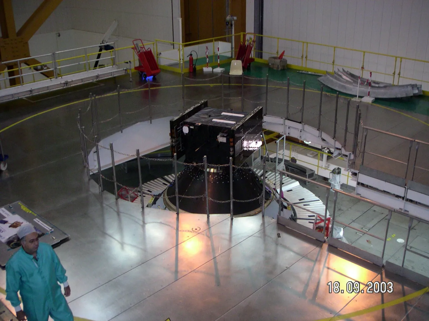 The first 30 metres of SMART 1's journey