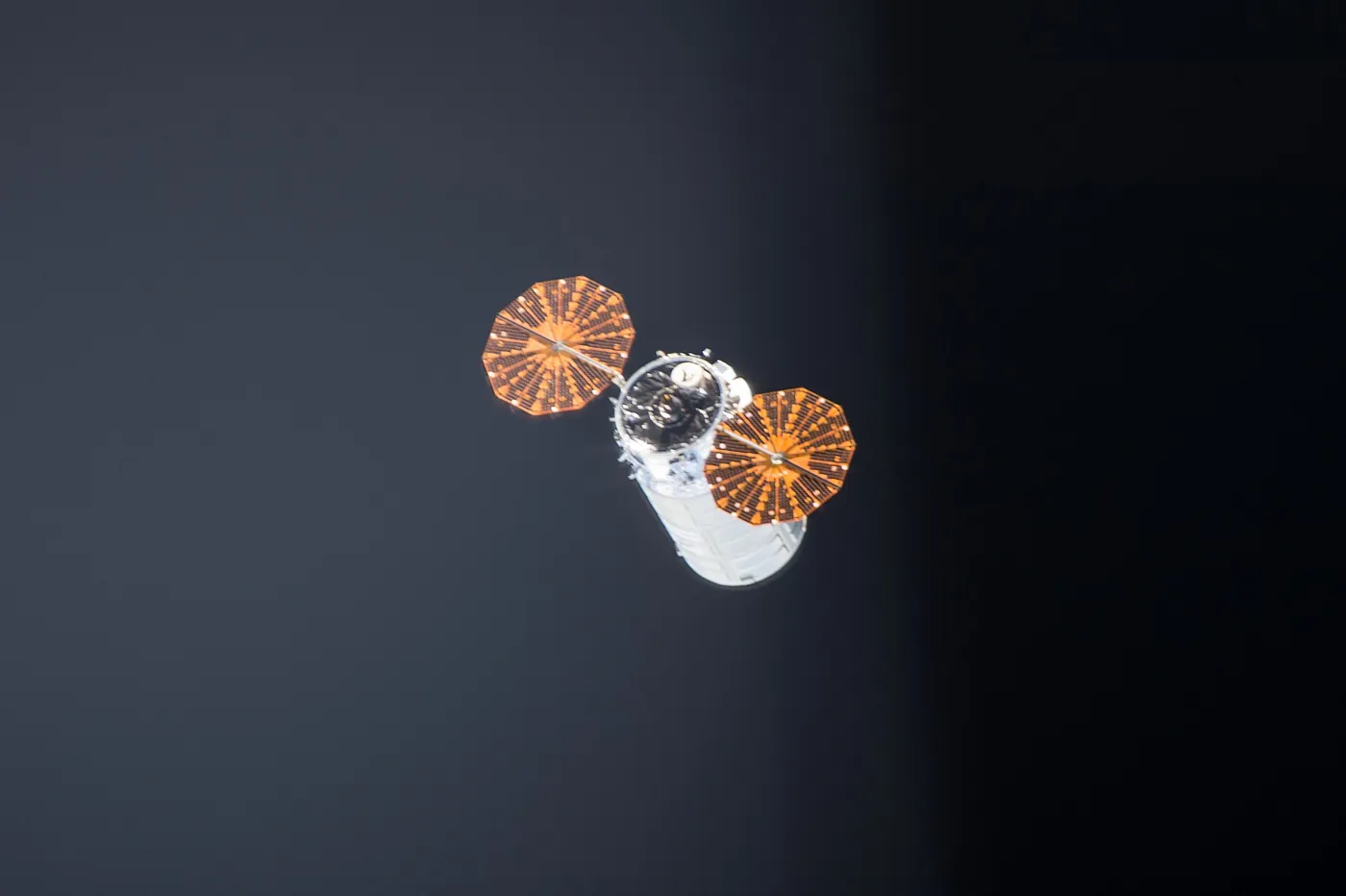 ISS 47 Cygnus OA 6 departing the ISS