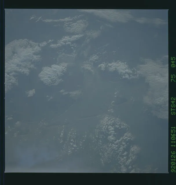 S42 75 045 STS 42 earth observations DPLA 70b21fd4bf0b70898cb3fea80855fce0