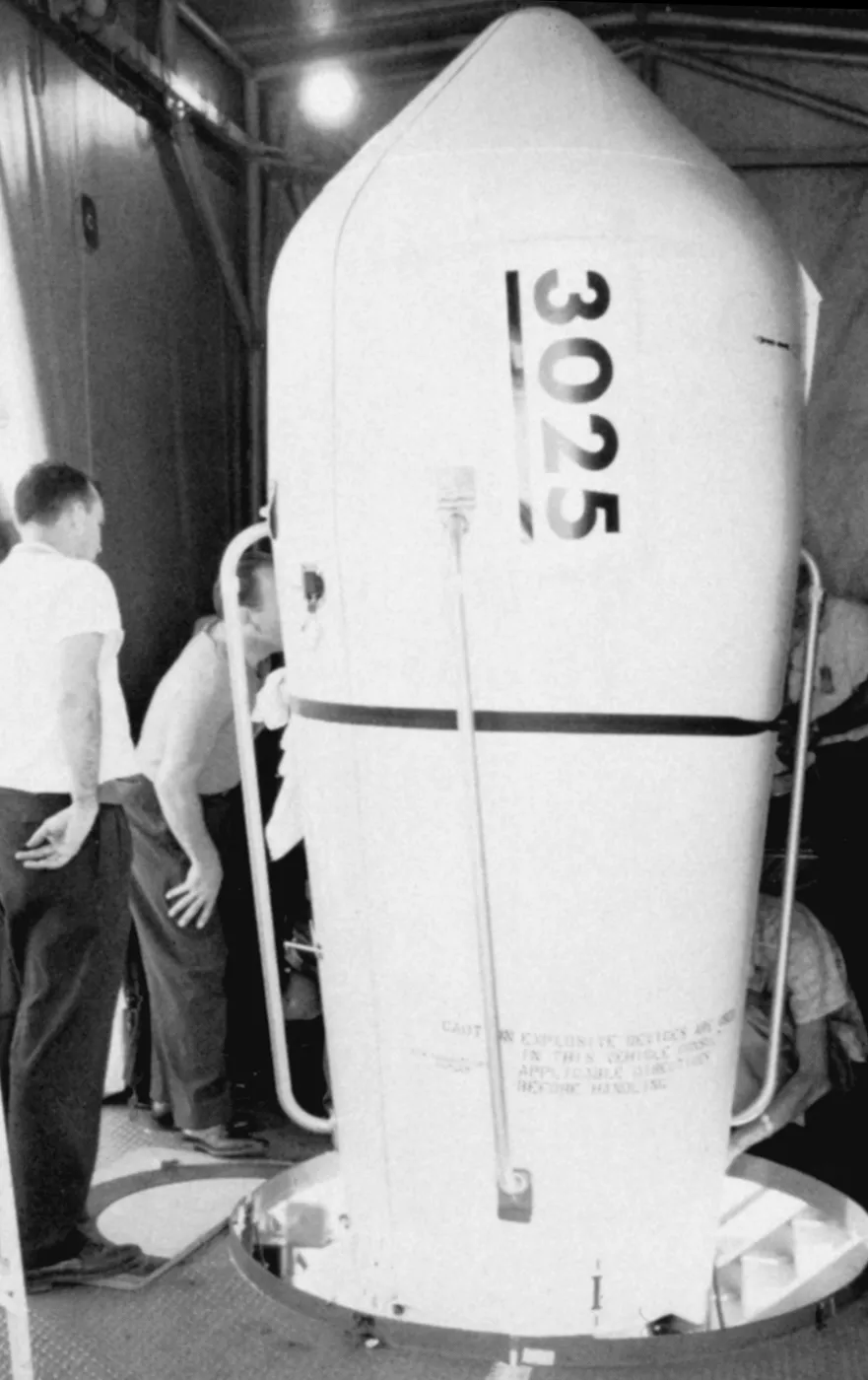 TIROS 5 prior launch repair