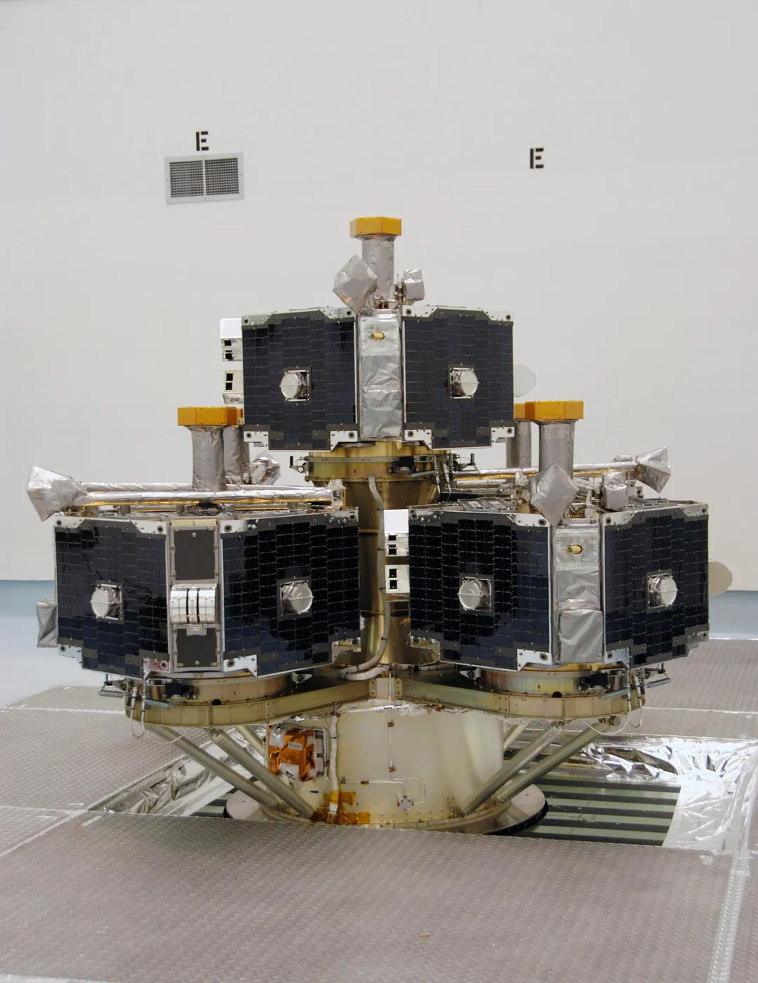 THEMIS satellites on the probe carrier