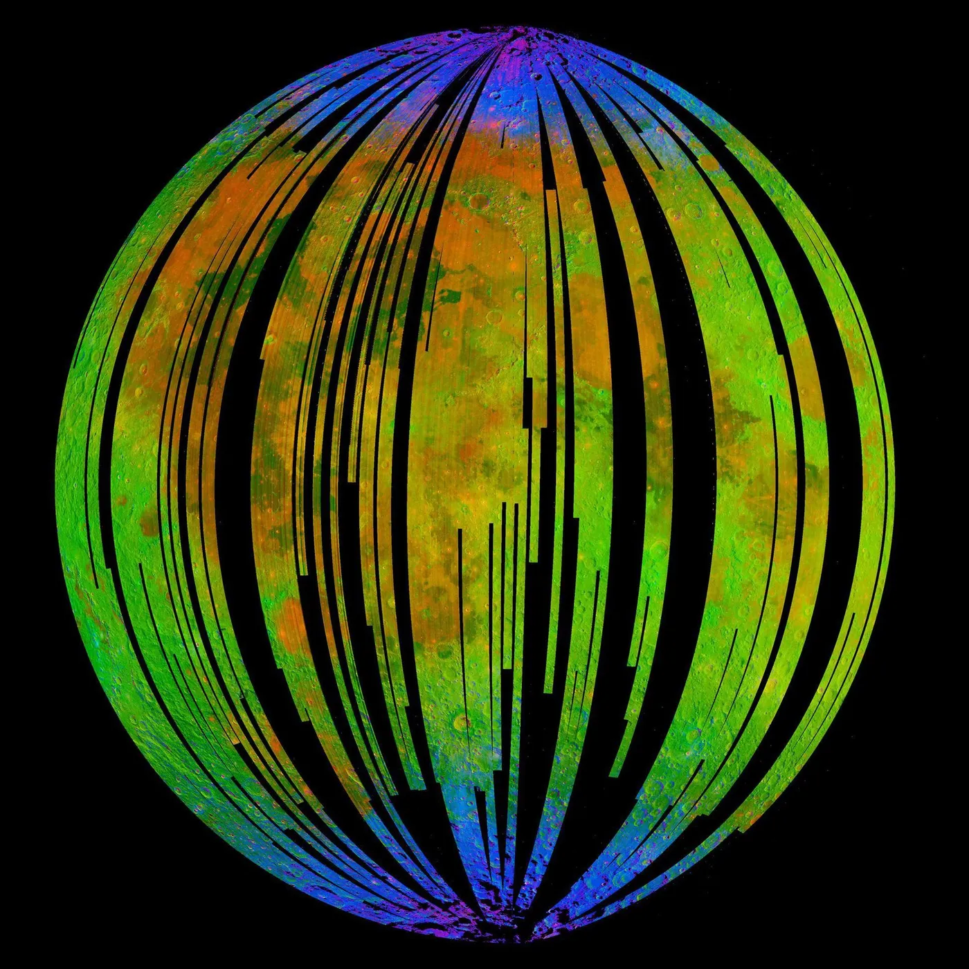 Water Detected at High Latitudes on the Moon
