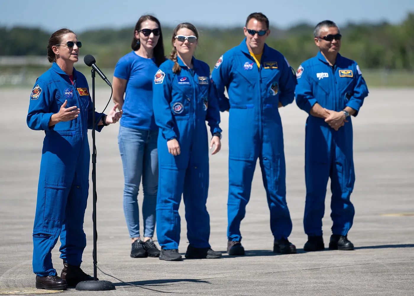 NASA’s SpaceX Crew 5 Crew Arrival for Prelaunch Activities