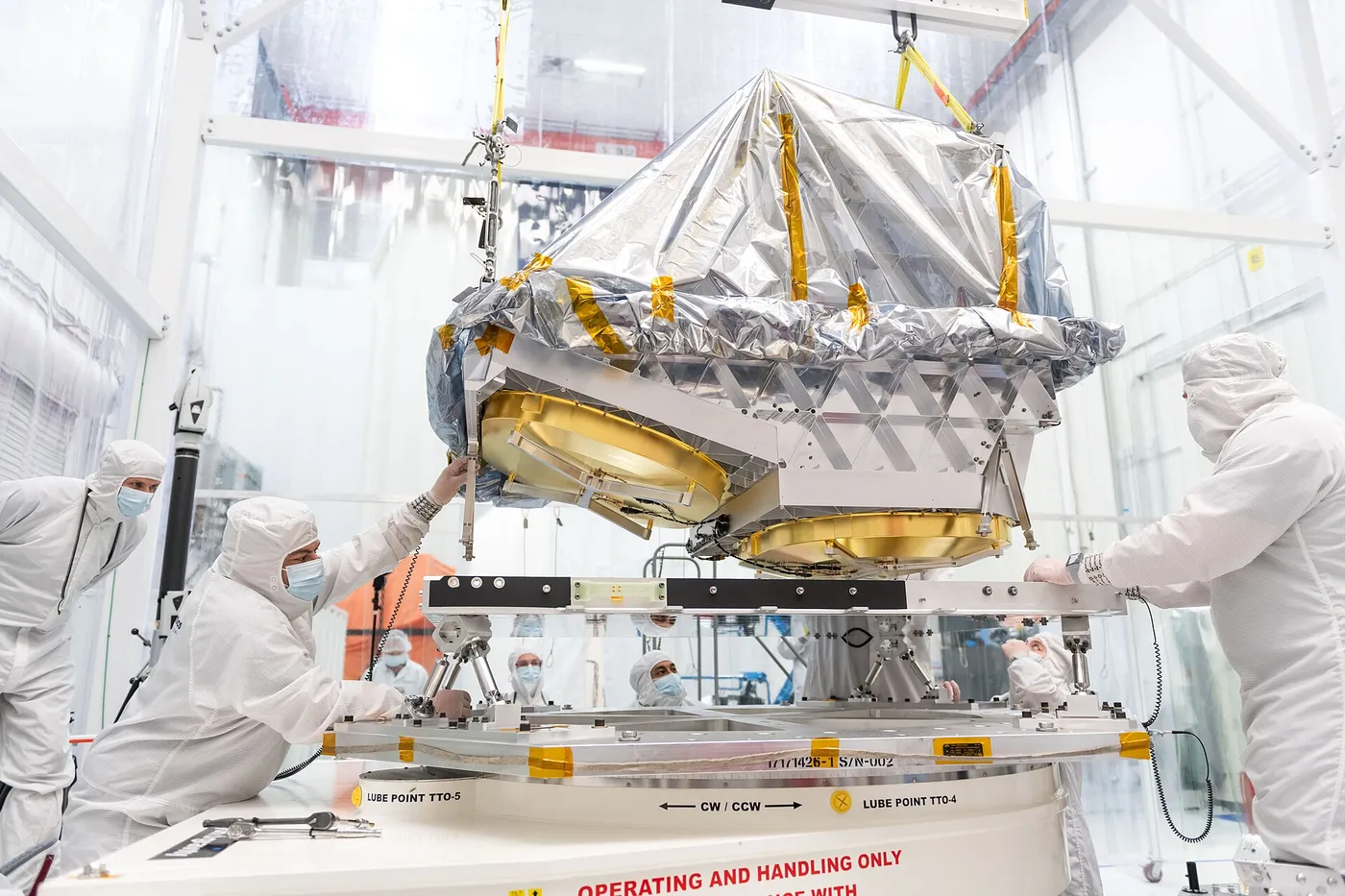 NEO Surveyor’s Telescope Gets Mounted to Its Flight Base