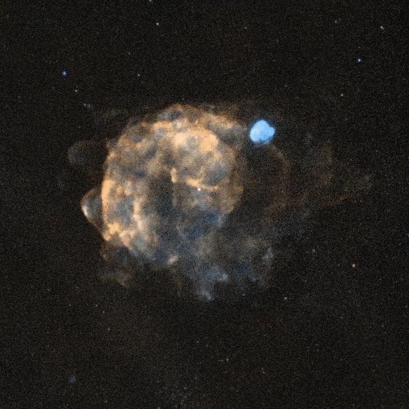 Vela Supernova Remnant, recorded by ROSAT