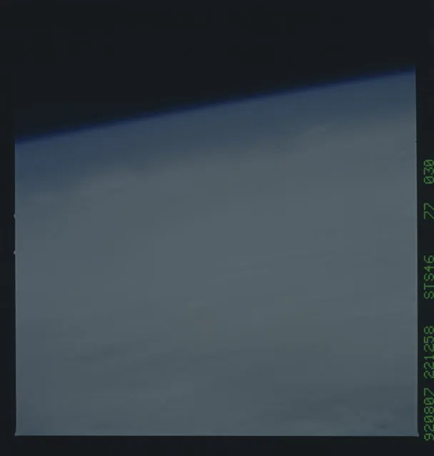 S46 77 030 Earth observations from the shuttle orbiter Atlantis during STS 46 DPLA f4af269a1a0f78dd694aae5c1b027d4f