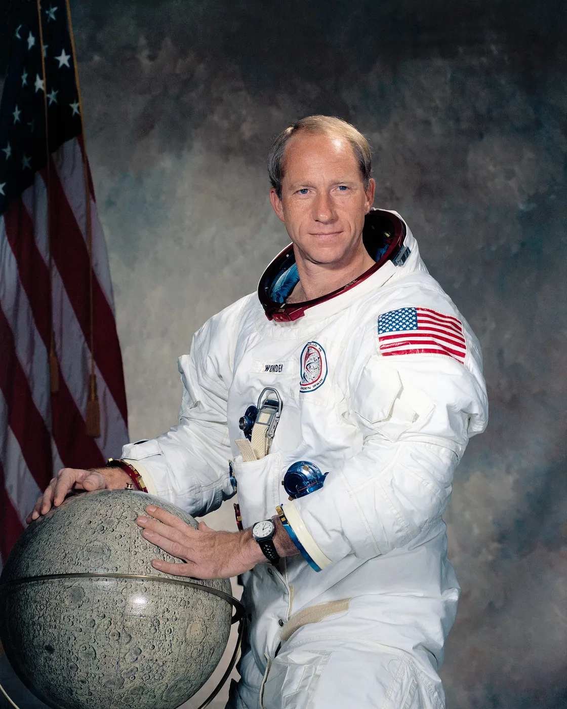Apollo 15 Command Module Pilot Al Worden.
