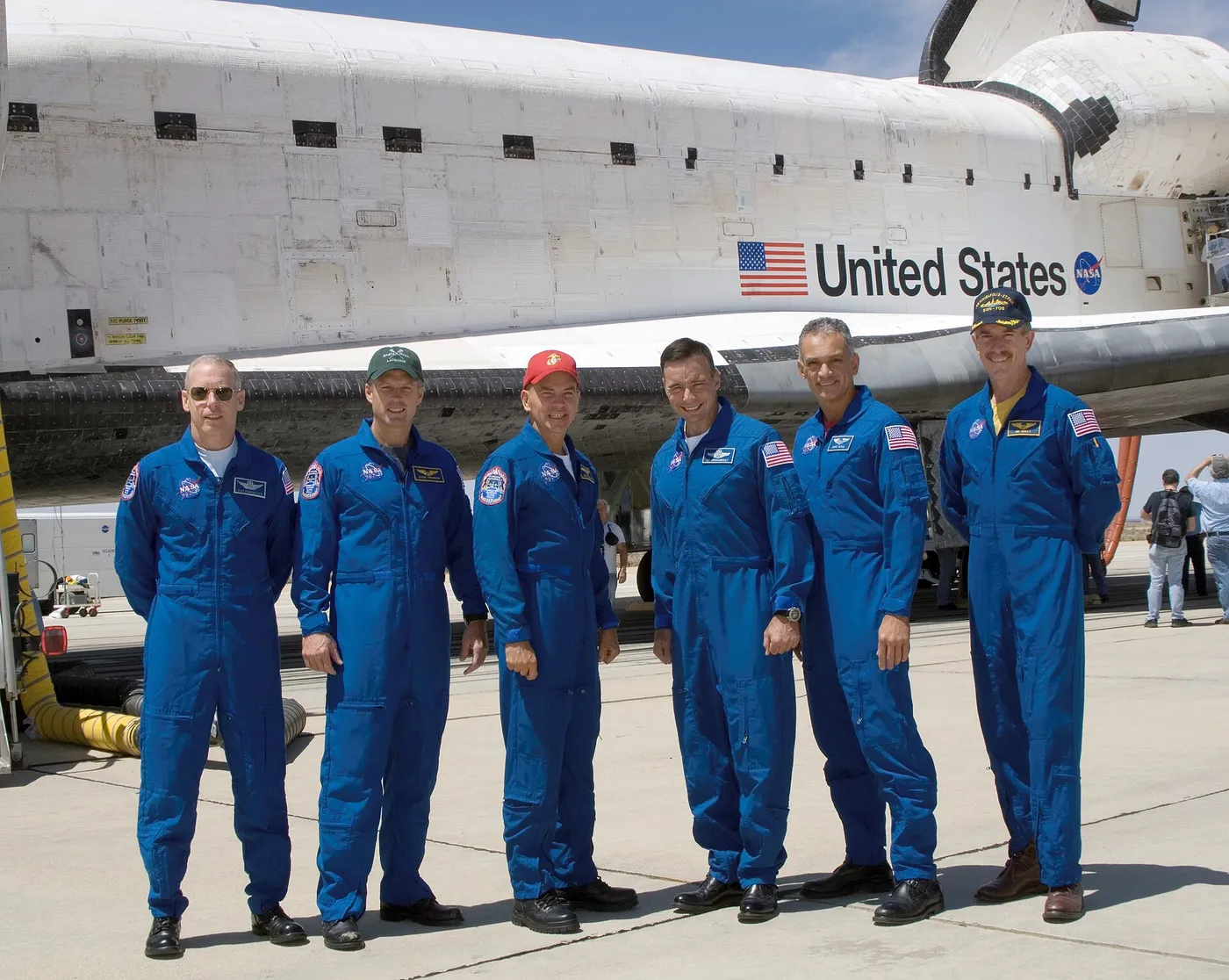 Post Landing Crew Photo