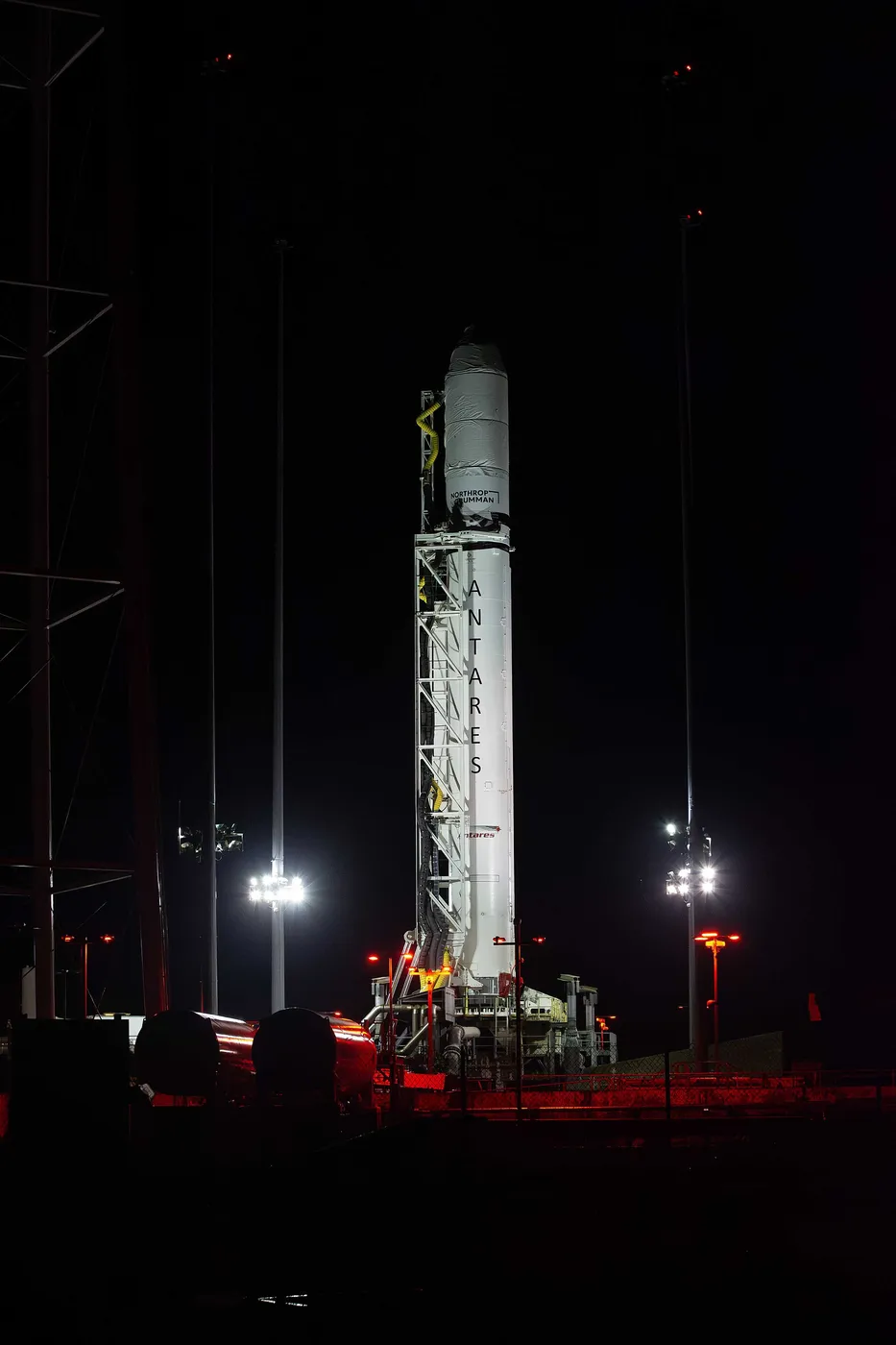 NG19 Antares on the Launch Pad