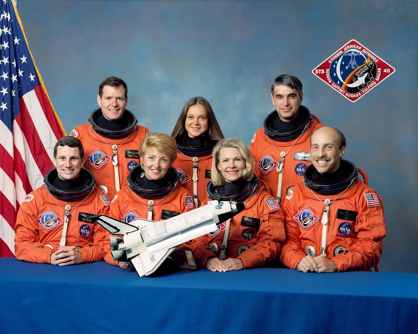 STS 40 crew