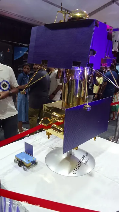 model of the chandrayaan 3 stack