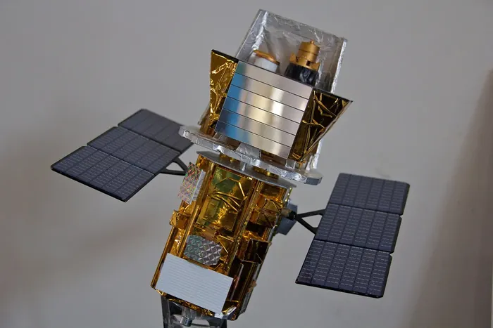 Model of the Swift satellite.