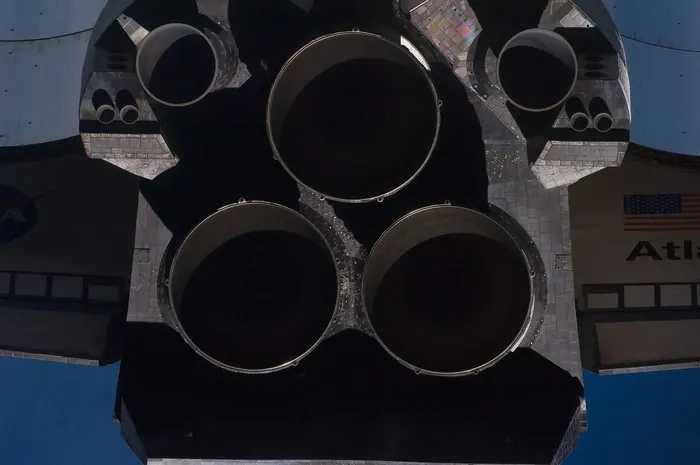 Aft Portion of Atlantis