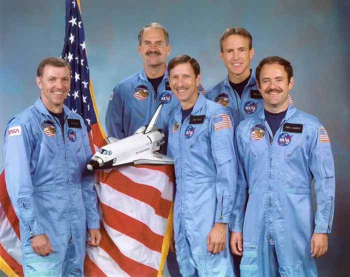 STS 51 I crew NASA