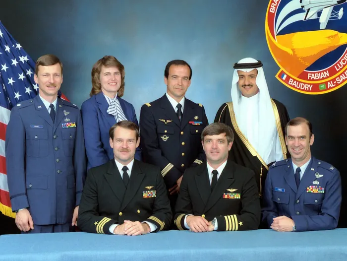 STS 51 G crew photo