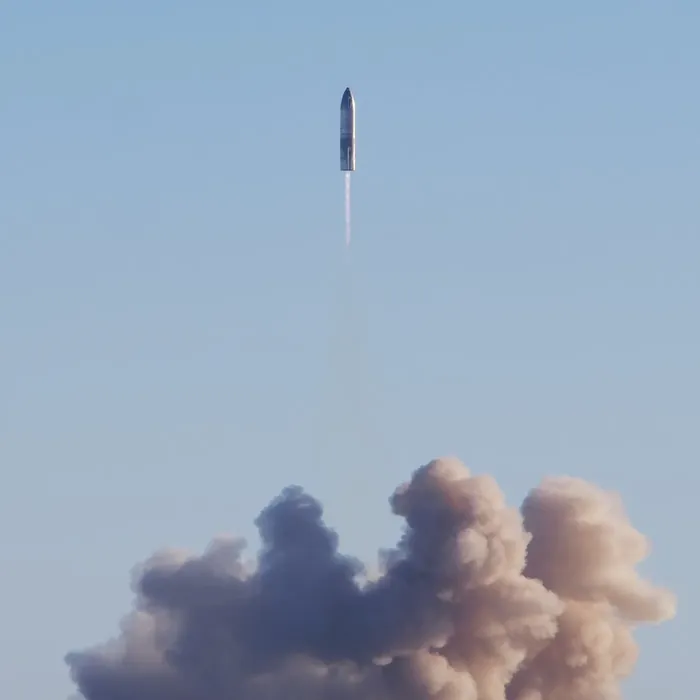 The launch of SpaceX's SN8 Starship prototype, as viewed from South Padre Island, TX.