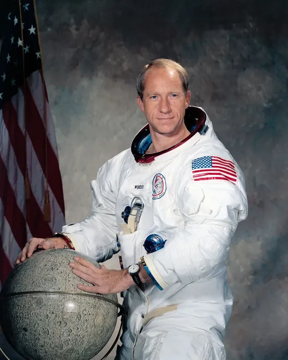 Apollo 15 Command Module Pilot Al Worden.