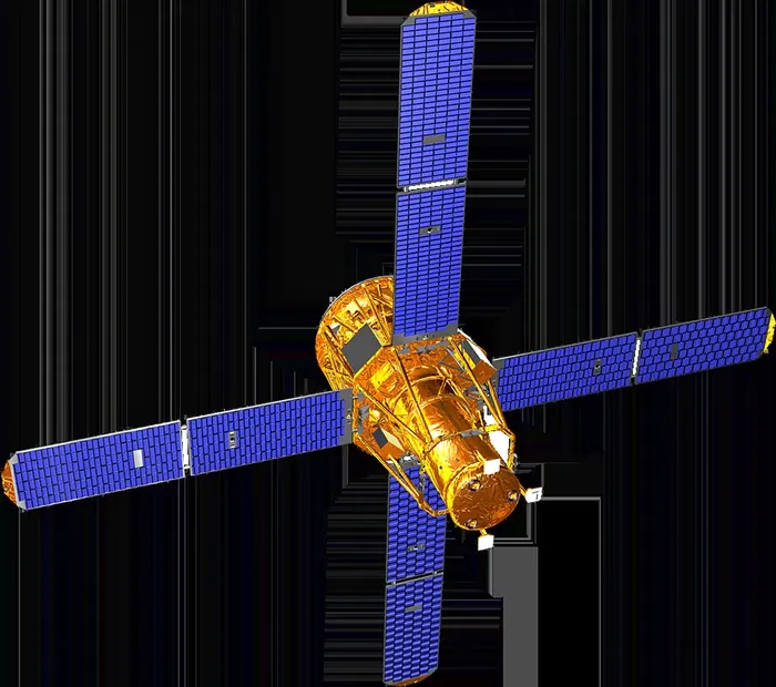 Image of the RHESSI spacecraft with transparent background.