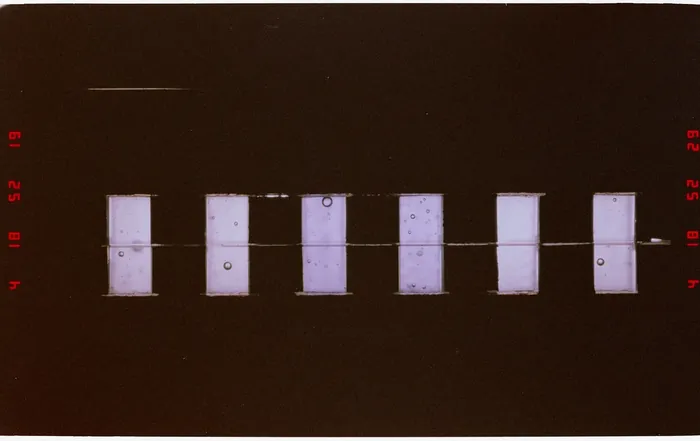 209 018 Protein crystal growth sample trays from the middeck CMIX experiment module. DPLA 4b53101a2bf303e9dc24c90276af6878