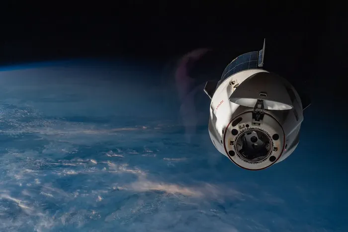 ISS 67 The SpaceX Dragon Endurance crew ship backs away from the station