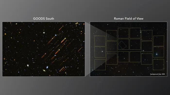 Demonstration of Roman's Field of View