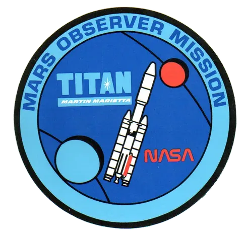 Mars Observer mission patch