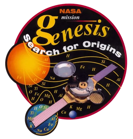 Official mission insignia of the Genesis mission.