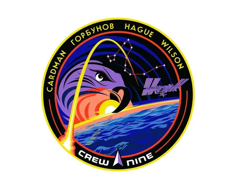 SpaceX Crew 9 Patch Final Outlined ZMC