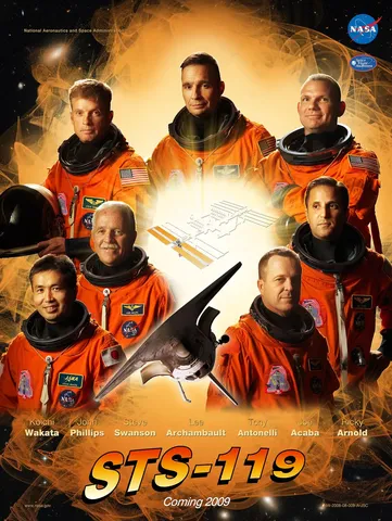 STS-119 Mission Poster