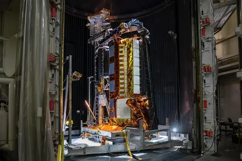 NISAR thermal vacuum testing