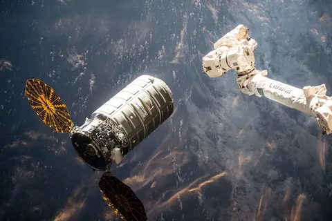 ISS 47 Cygnus OA 6 approaching the ISS
