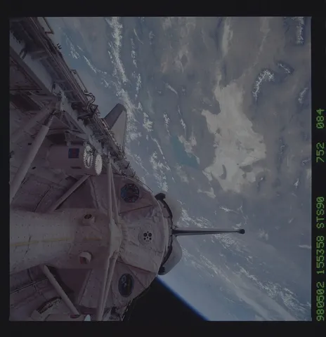 752 084 Spacelab in STS 90 Columbia's payload bay DPLA f583d47cafd3f1cf779a6baafed1ec52