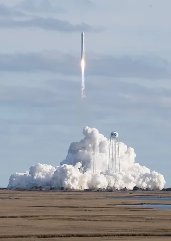 NG 13 Cygnus Launch Wide