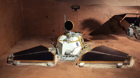 Model of Mars Pathfinder, in the Prince Felipe Museum of Science, in Valencia (Spain).
