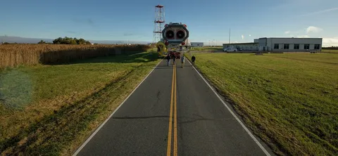 Roll out of Cygnus NG 12 mission