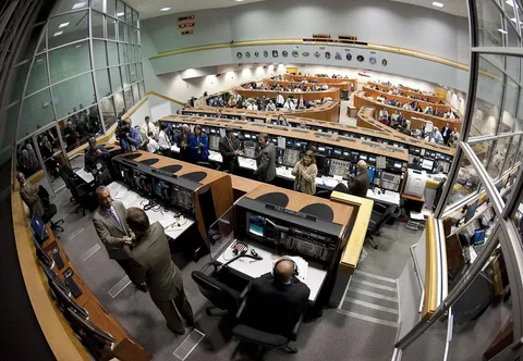 Firing Room Four Launch Control Center Launch