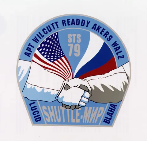 STS 79 patch