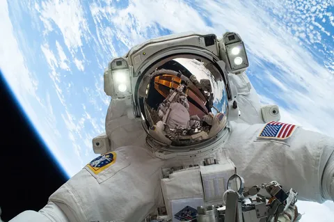 Astronaut Mike Hopkins on Dec. 24 Spacewalk