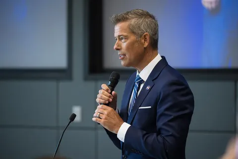 Acting NASA Admin Sean Duffy at Crew 11 Briefing