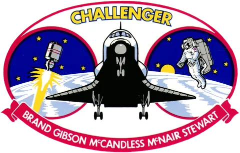 Beschreibung: Emblem der de:Space Shuttle Mission de:STS-41-B