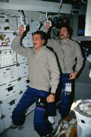 NASA STS 35 Astronaut Commute EDO Trash Compactor