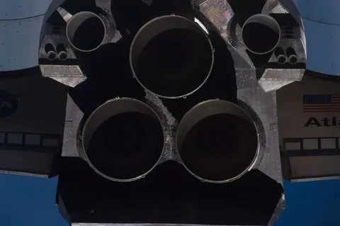 Aft Portion of Atlantis