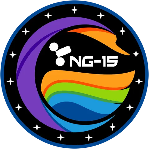 NASA logo for Northrop Grumman's NG-15 Cygnus, the fourth Commercial Resupply Services (CRS)-2 mission