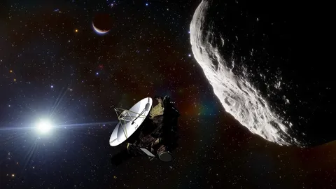 Artist's impression of New Horizons in flight